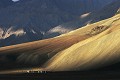 Coucher de soleil sur les environs de Padum au Zanskar (Himalaya indien) Montagne ; minéral ; lumière ; coucher de soleil ; Zanskar ; Himalaya ; Inde 